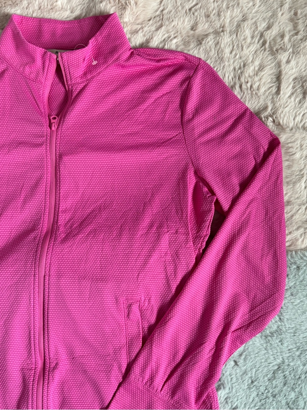 Tommy bahama golf hot pink full zip active jacket